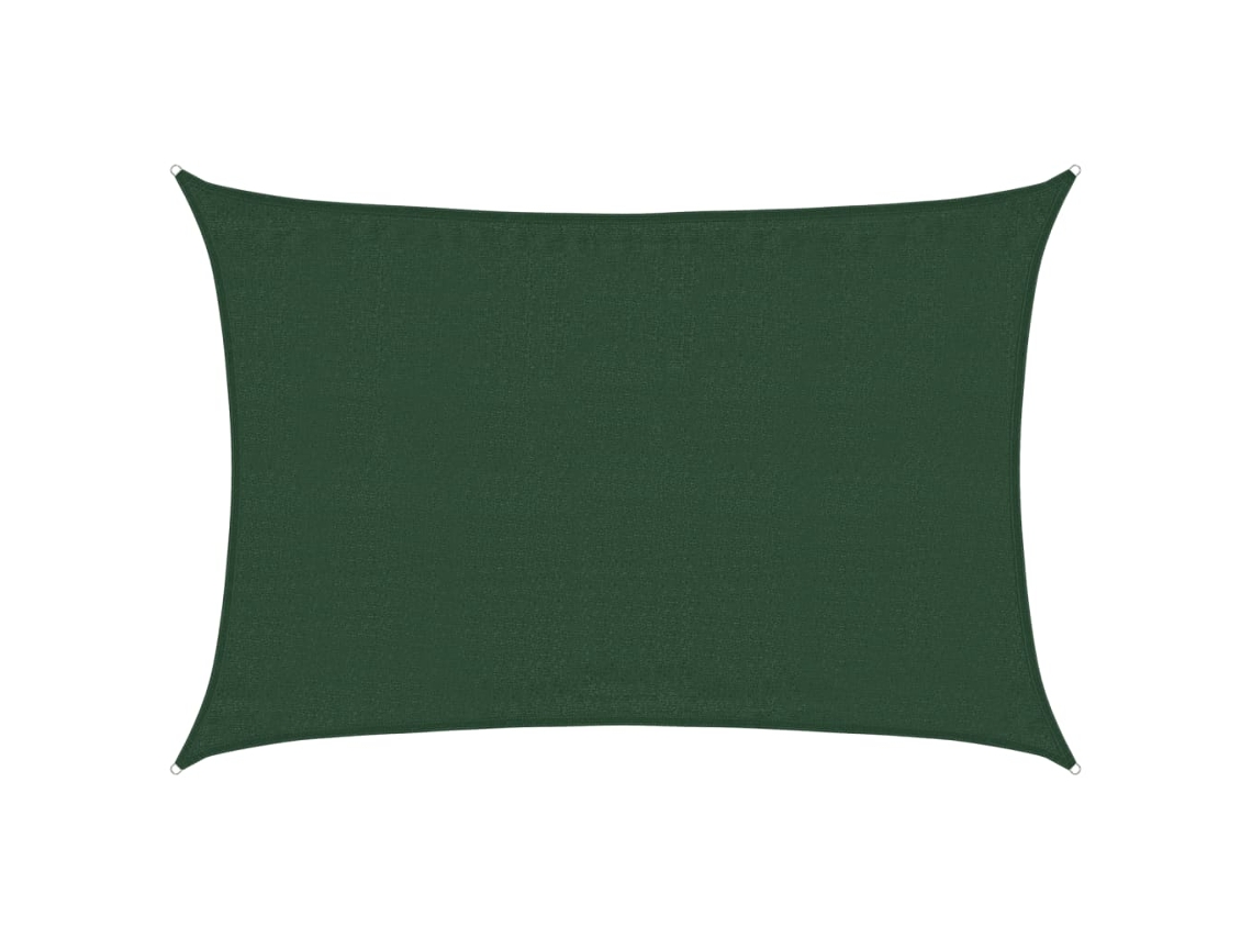 Para sol MAISON EXCLUSIVE Estilo Vela 160 G/m² 3,5x4,5 M Pead Verde claro
