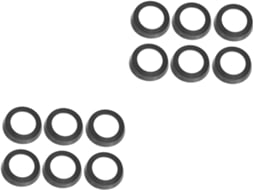 Conjunto De 12 Tampas De Couro Para Copos De Bomba D'água, Acessório Universal Para Bomba Manual.