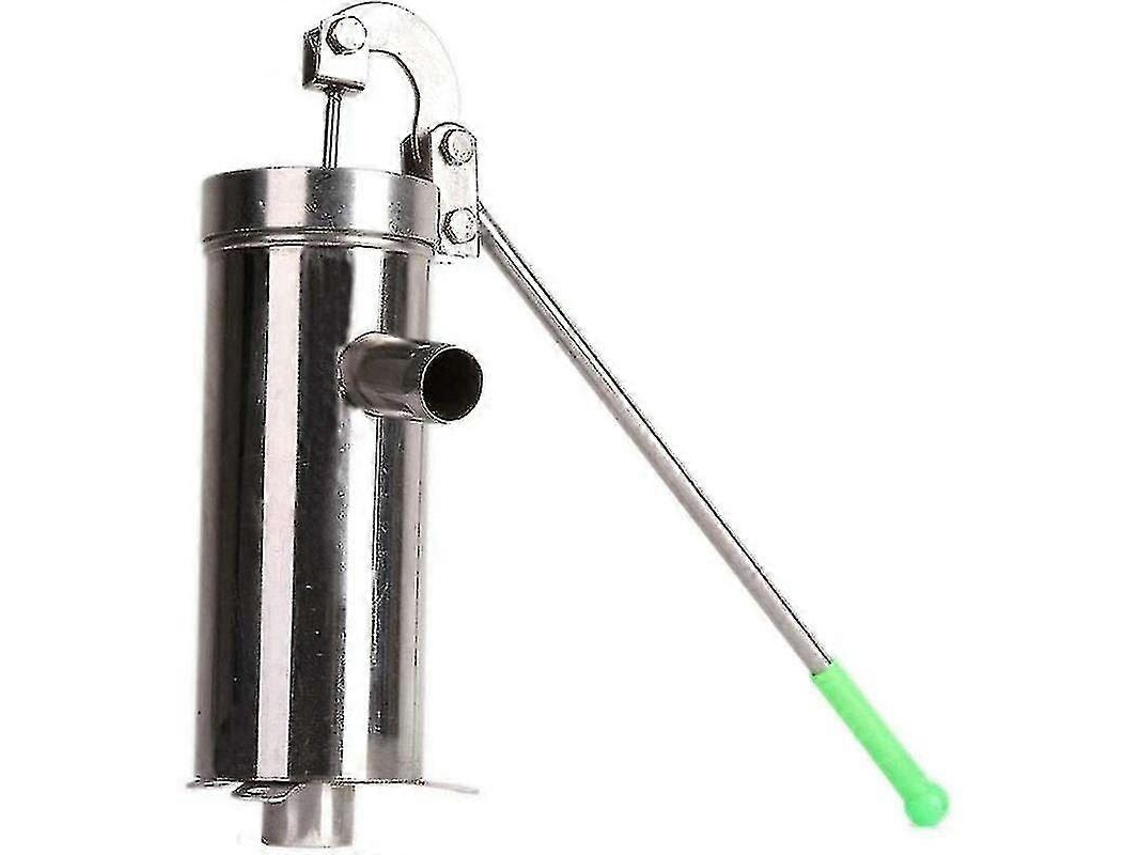 Bomba De Água Manual Para Poço Artesiano Com Tubo Reto, Bomba Aço Inoxidável Agitador, Doméstica, Poço, Bombeamento Por Sucção. -aquaforge
