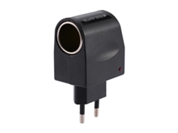 Conversor De Corrente De Parede Ac Para 12v Dc Carregador De Cigarro