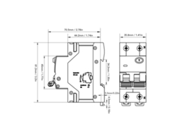 Disjuntor Diferencial 1p+n 40a 30ma (proteção Contra Sobrecorrente, Proteção Residencial)