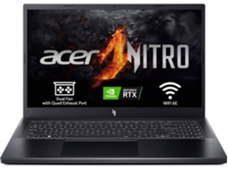 Portátil Gaming ACER Nitro V 15 (Outlet Caixa Aberta - 15,6'' - Intel Core i9-13900H - RAM: 32 GB - 1 TB SSD - NVIDIA GeForce RTX 4060)