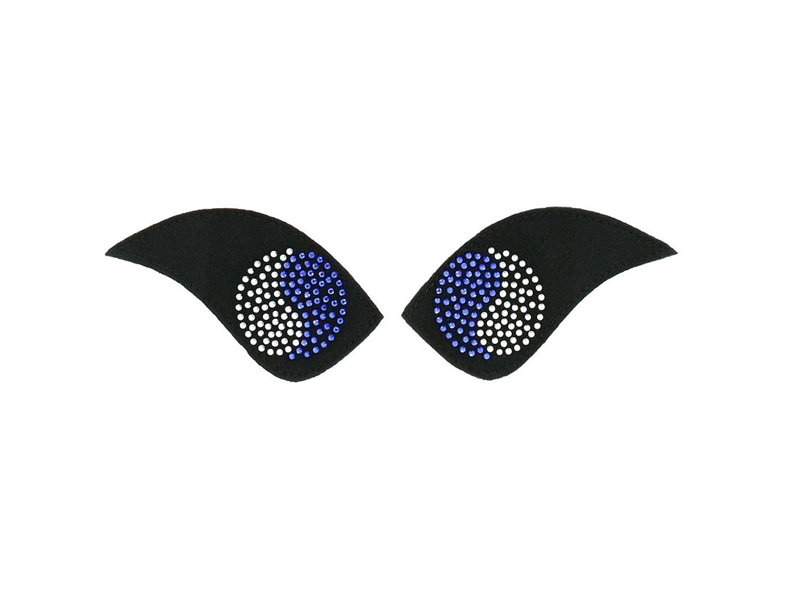 Patch de Strass Ying&Yang Azulequitheme