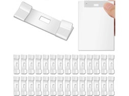 Omni 30 Piezas Clip Reparación Persianas Verticales Metal Tabs Guardacubos Reemplazo Lamas Ventanas