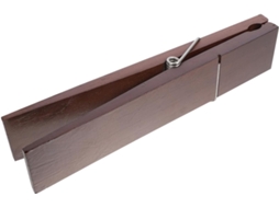 Bestoyard Suporte Gigante Para Toalhas E Prendedores De Roupa Em Madeira Nogueira Com Design Montagem Na Parede, Ideal