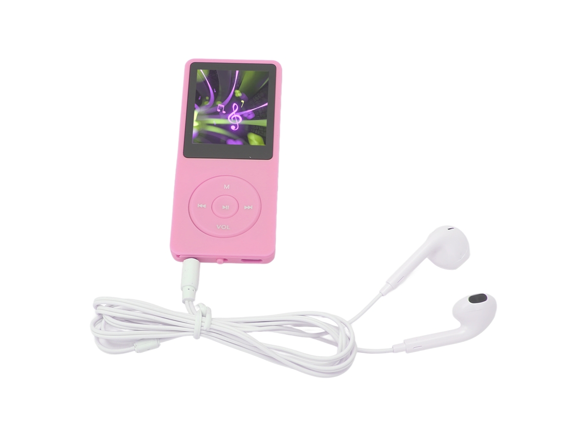 Player Mp3 Mp4 1.8in 8gb Memória 64gb Expansível 30h Reprodução Multi Funções Player Desportivo