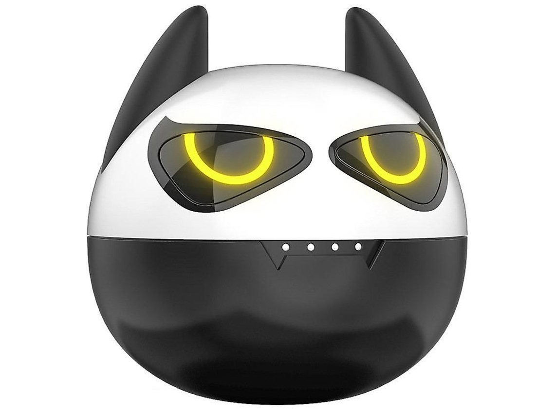 Fones Bluetooth Cartoon Tws Ipx6 Rgb Microfone Esportes Preto