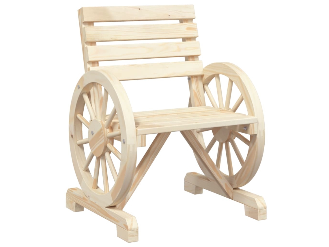 Garden Chair, Garden Chairs Vidaxl Marrom Madeira (n/a)