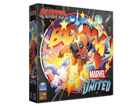 Jogo de Tabuleiro CMON LIMITED Marvel United: Deadpool En (Idade Mínima Recomendada: 14 Anos)