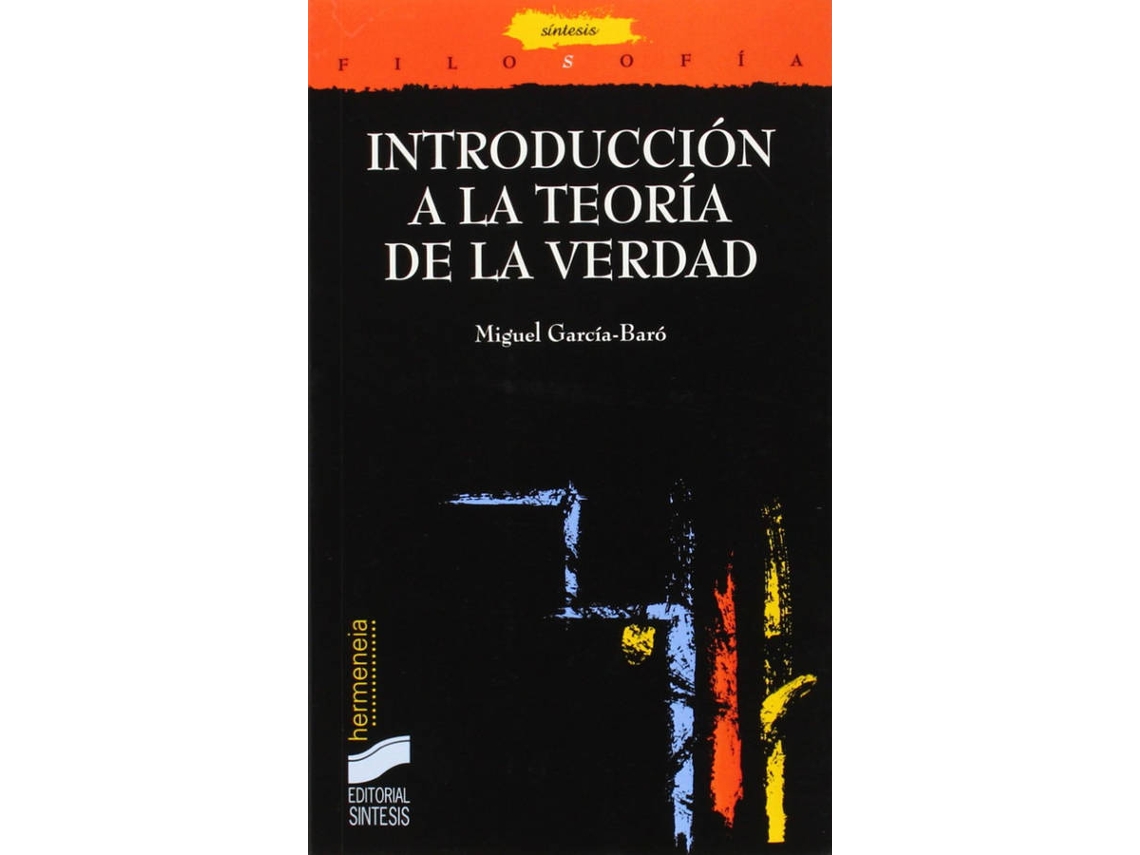 Livro Introduccion A La Teoria De La Verdad (Espanhol)