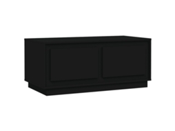 Mesa de Centro Derivados de Madeira Preto MAISON EXCLUSIVE (102x50x44 cm)
