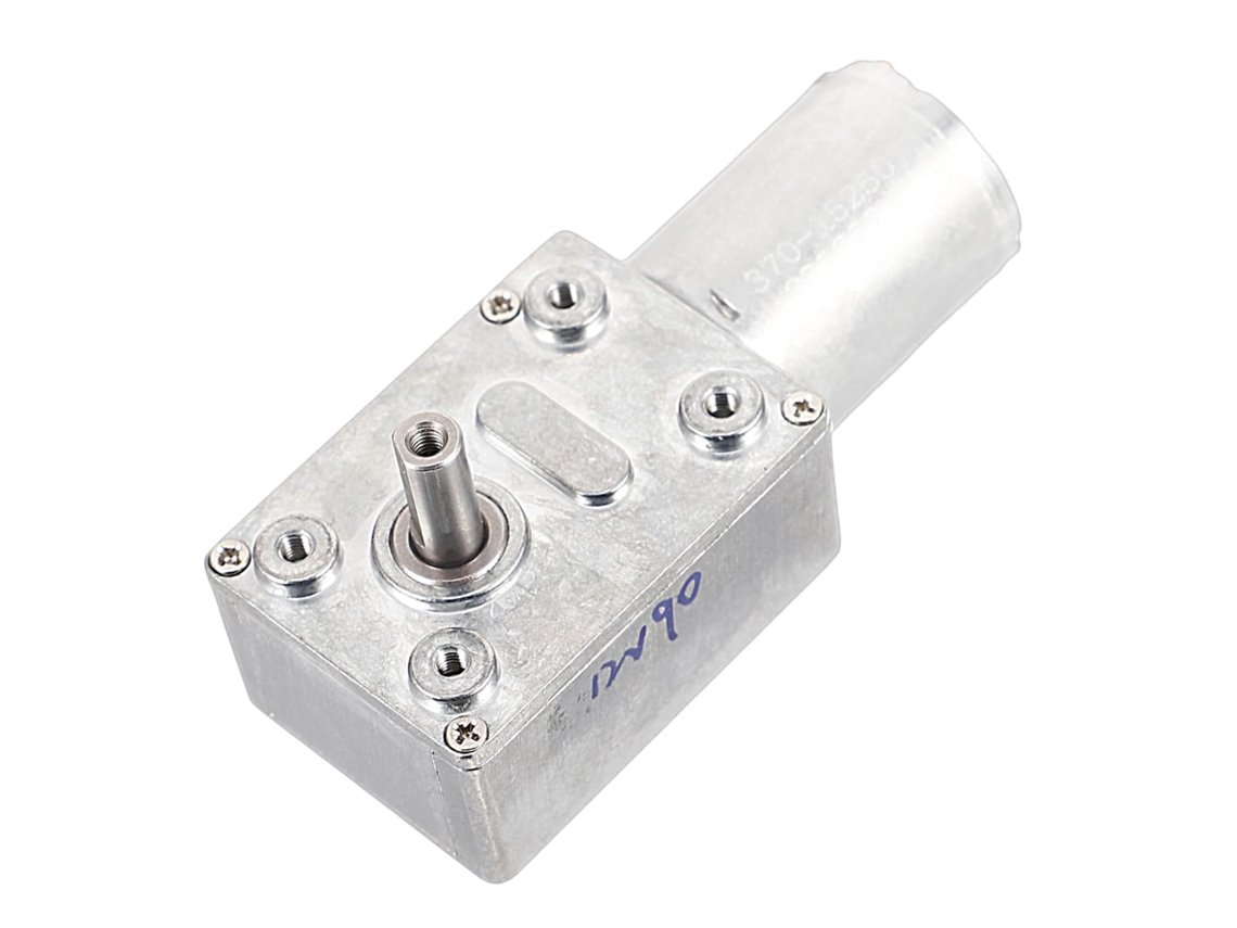 Motor De Máquina 370 Com Engrenagens Helicoidais De Precisão, Turbo 90 Rpm, Autotravante, Integração Com Equipamentos