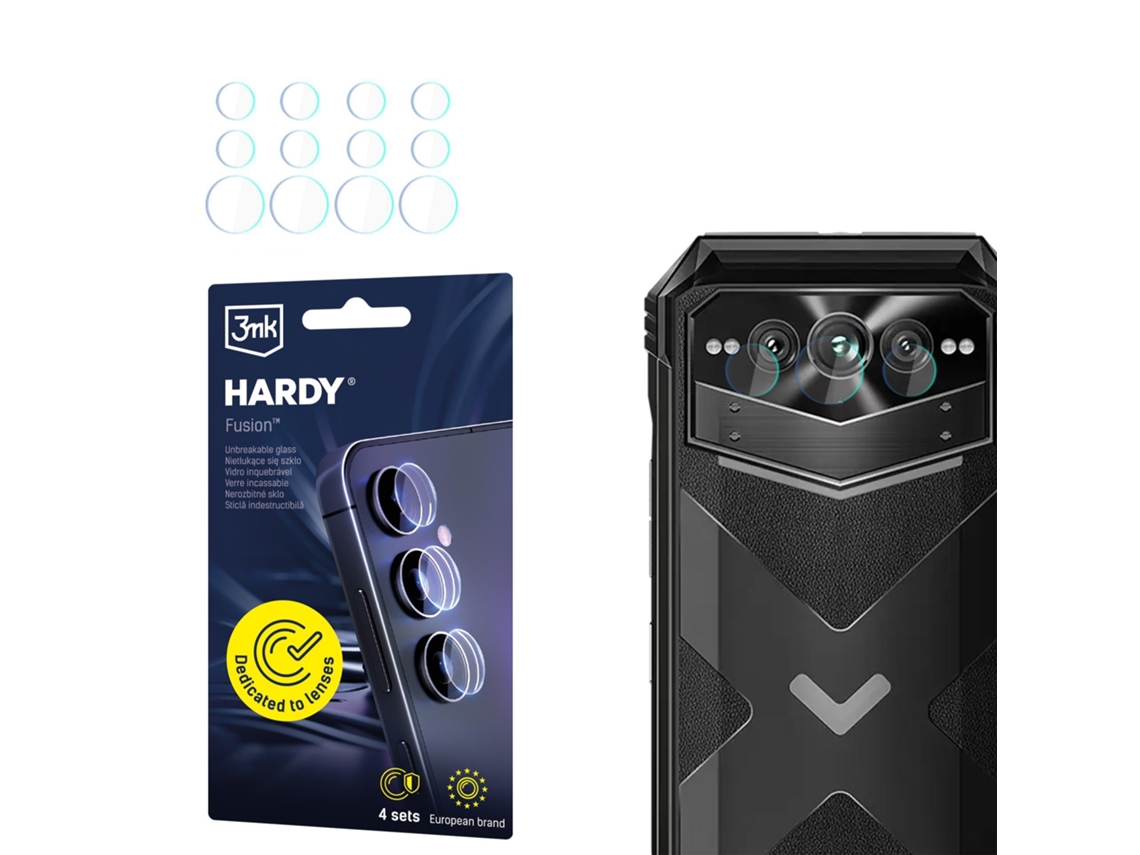 Película De Ecrã Doogee V Max Pro 3mk Hardy Fusion Lens Protection