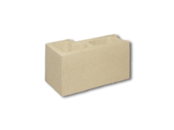 Bloco De Concreto Liso Com Repelente De Água Creme / Canto Liso / Unidade