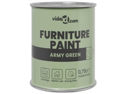 Conjunto 1 Tinta À Base De Água Vidaxl Floresta (0,75 L)