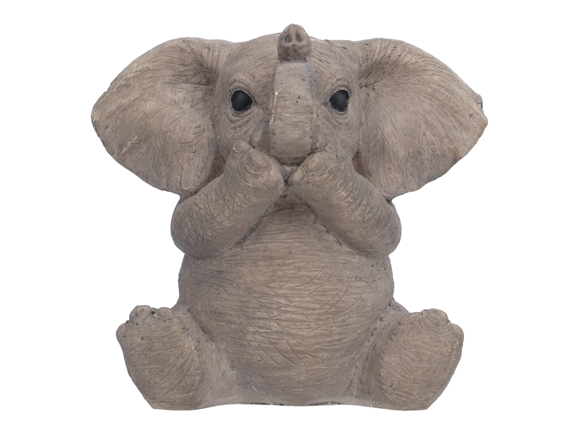 Estátua de elefante em Resina decorativa | S/MARCA