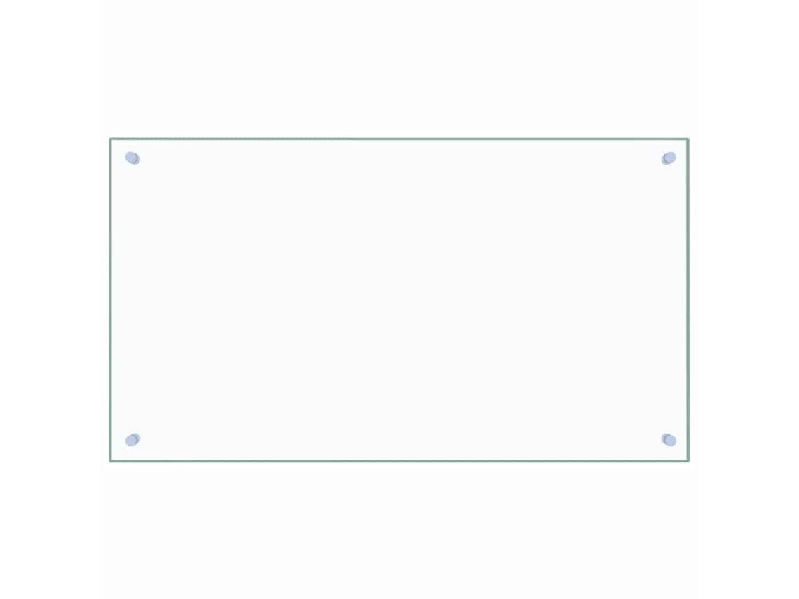 Kitchen Backsplash, Kitchen Backsplashes Vidaxl Transparente Vidro (90 X 50 X 0.6 Cm)