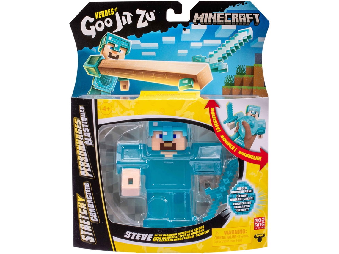 Figuras Minecraft Goo Jit Zu (vários Modelos)