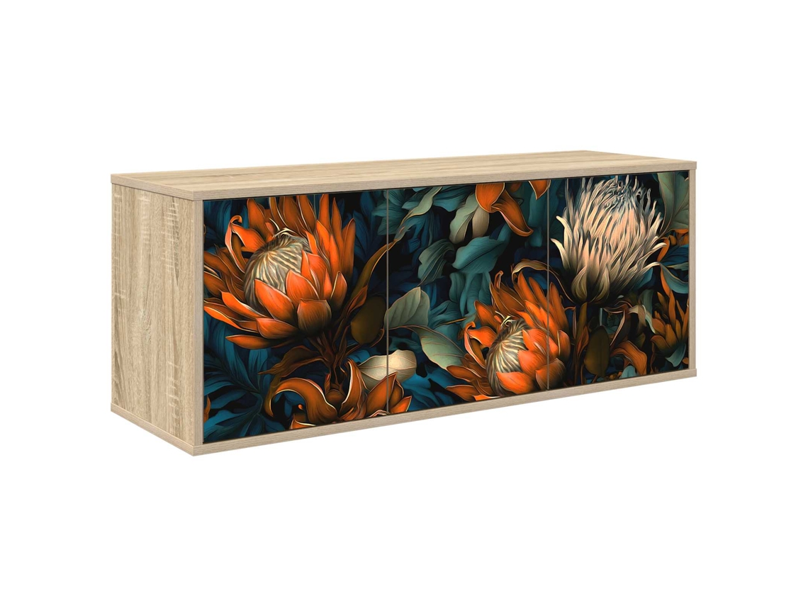 Vidaxl Armário De Tv Montado Na Parede Lochem 102 X 33 X 40 Cm