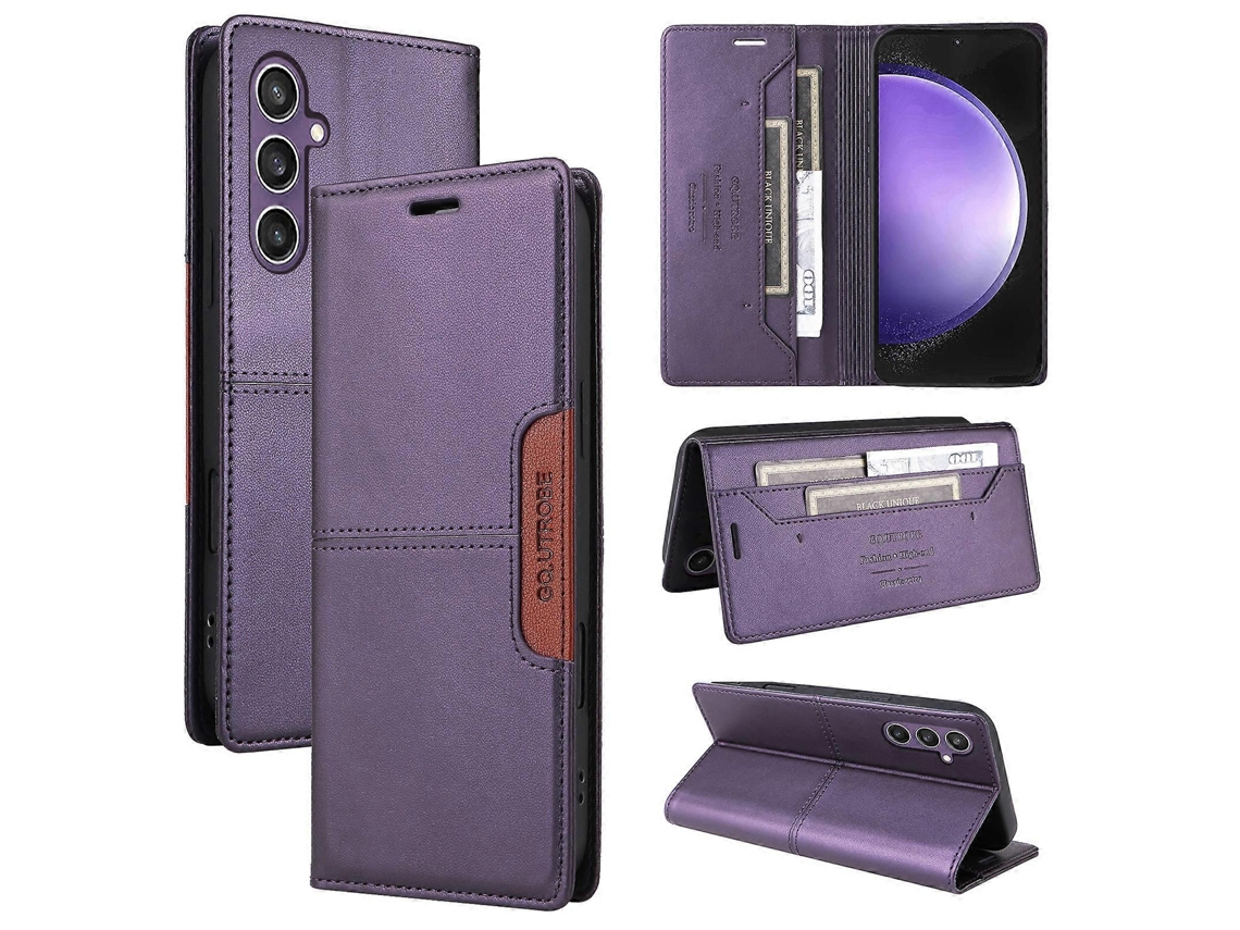 Capa De Couro Antirroubo Para Celular Gqutrobe G01 Rfid