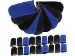 30 Pares De Dedeiras Respiráveis E Absorventes Suor Para Jogos