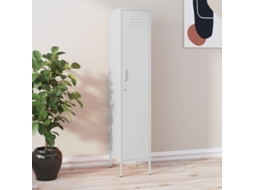 Vidaxl Cacifo 35x46x180 Cm Aço Branco