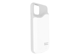 Carcasa De Batería Portátil 6000mah Com 4 Indicadores Led Para Iphone 11, Cargador Estendido Protector Branco