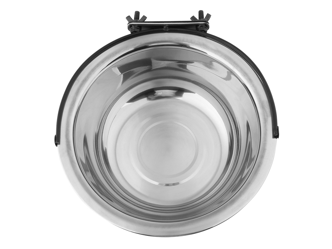 Tigela Suspensa de Aço Inoxidável para Cães, Ideal para Animais de Pequeno e Médio Porte, Tamanho XL AQUAFORGE
