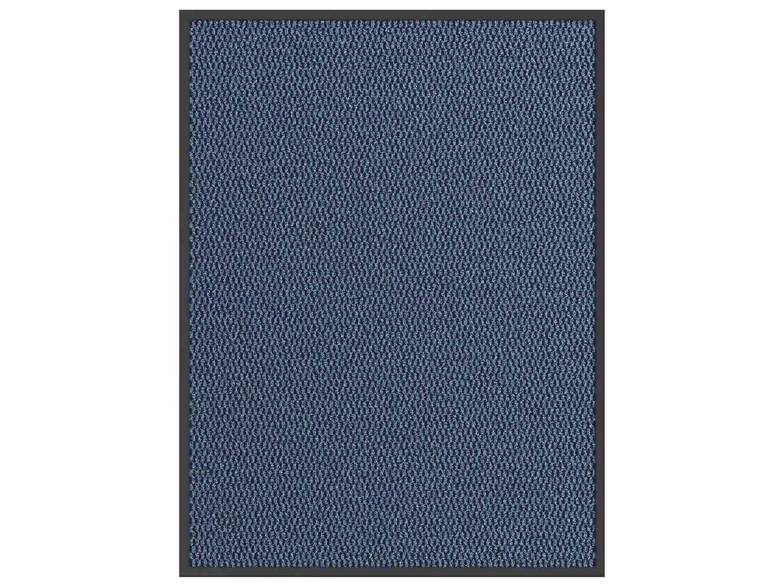 Vidaxl Capacho 80x120 Cm Azul