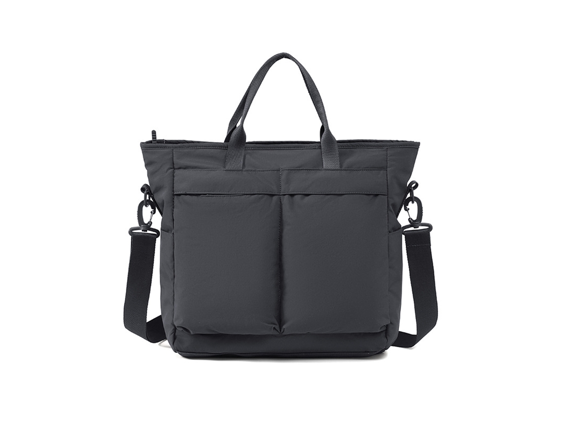Bolsa de Nylon Grande com Capacidade para Transporte, Que Pode Ser Usada como Bolsa de Ombro Ou Transversal. tamanho Grande 35625 Cinza Ferro YUNZII