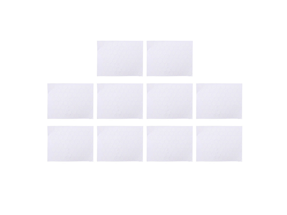 10 Adesivos Hex Texturizados Absorventes De Suor Anti-deslizantes Para Mouse Gaming, Telefone Móvel, Laptop E Tablet
