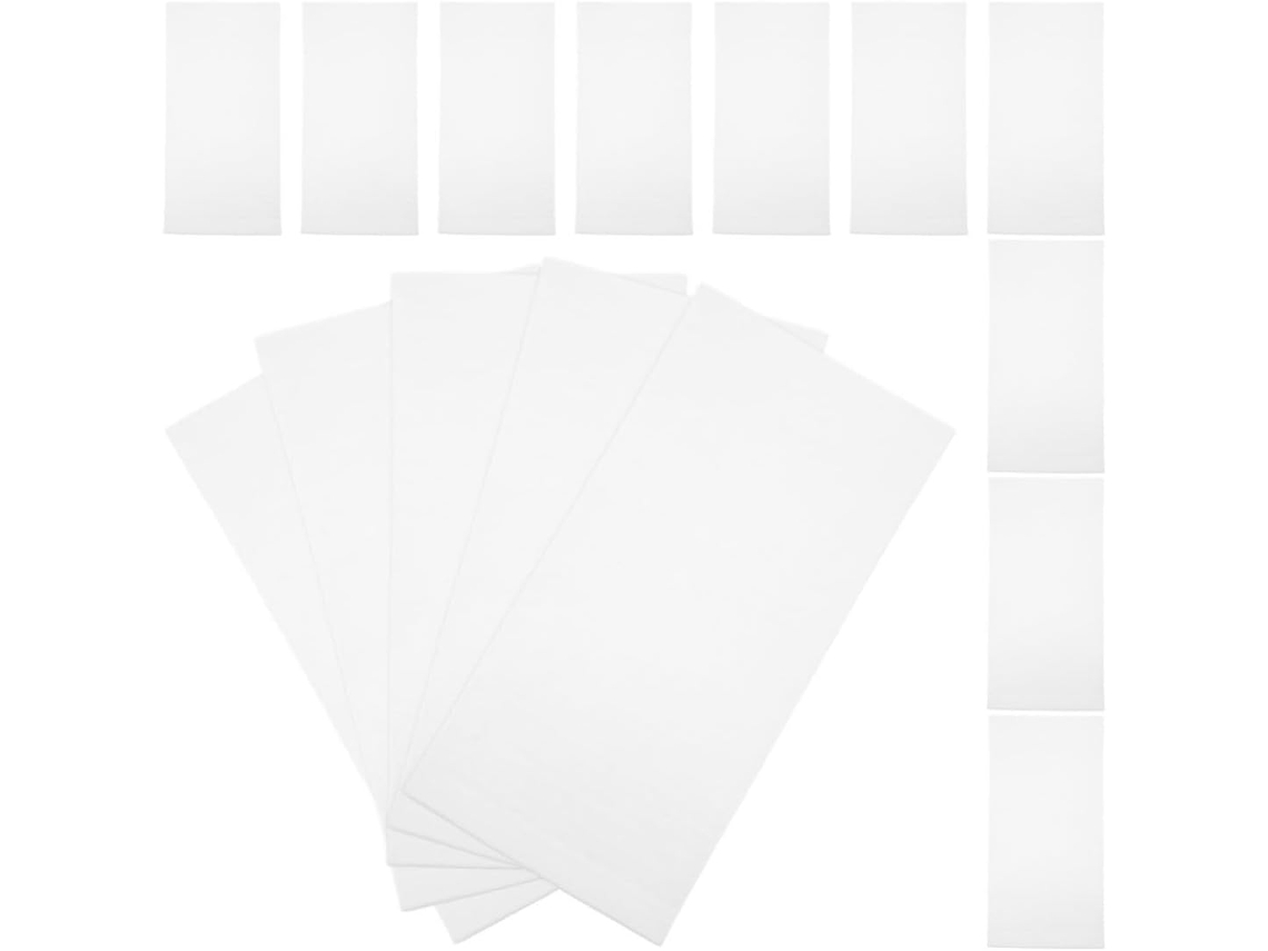 100 Peças Pochettes En Mousse Para L'expédition Epe Blanches, Proteção