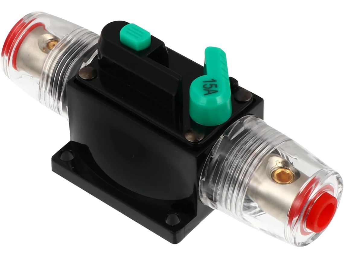15a Disjoncteur A Récupération Automatique Système Audio Voiture Protection Circuit Fusible