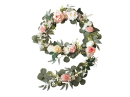 Guirlanda Artificial Spring Com Vem E Eucalipto Para Decoração De Casamento E Festa - Laxiscreed