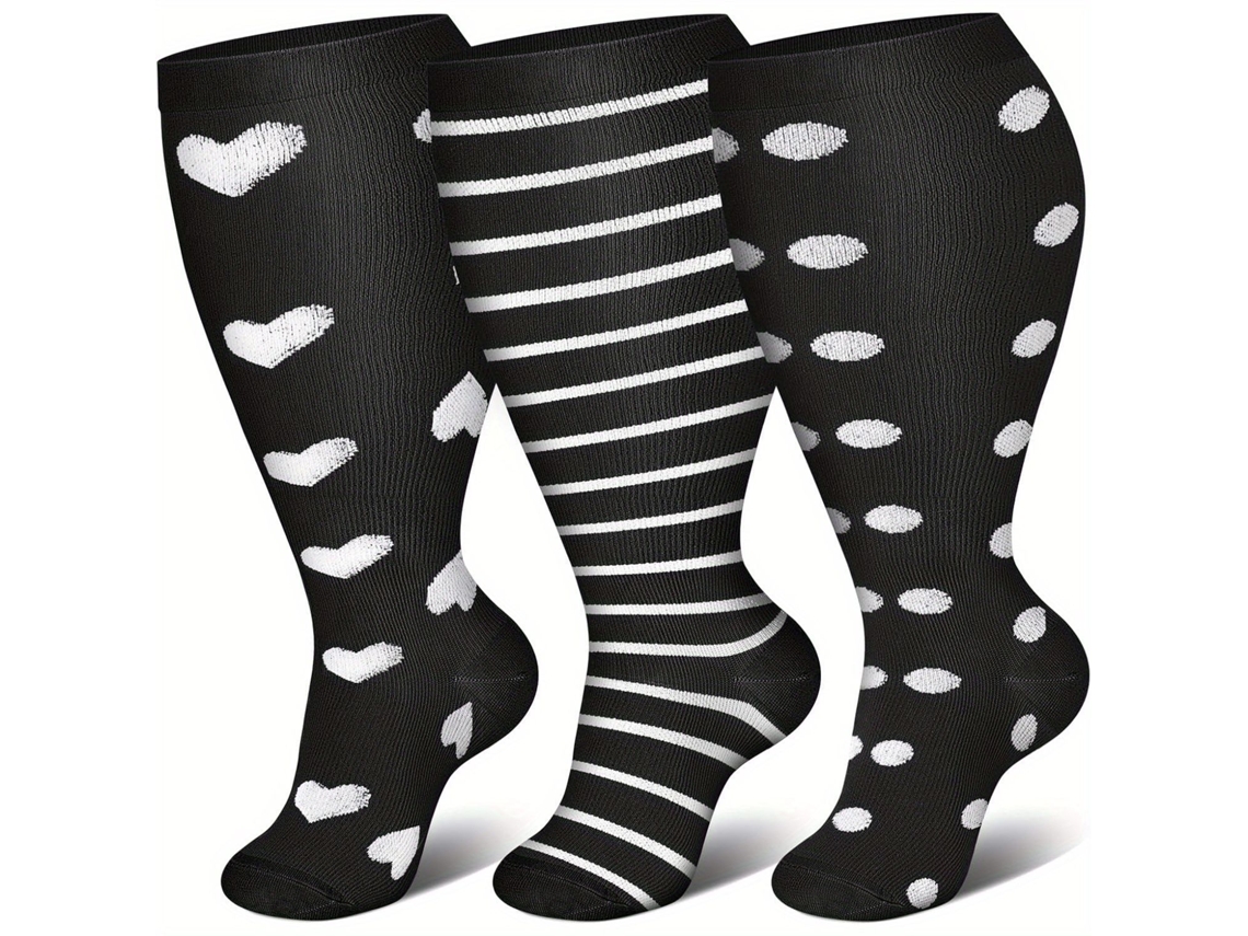 Meias De Compressão Pack 3 Pares 4xl