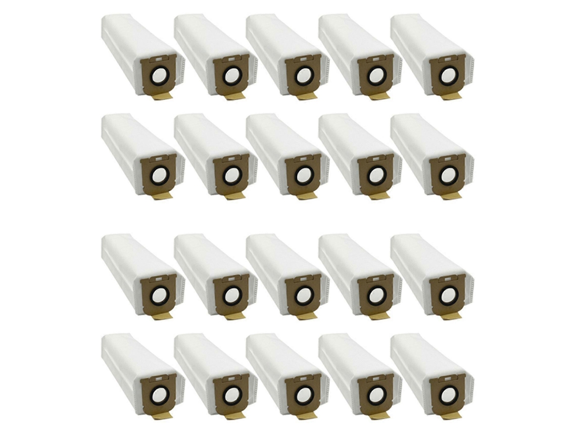 Conjunto De 20 Sacos De Pó De Reposição Para Aspirador Robô Dreame Z10 Station - Peças De Reposição Em Tecido Não Tecido Para Coleta De Lixo_glo
