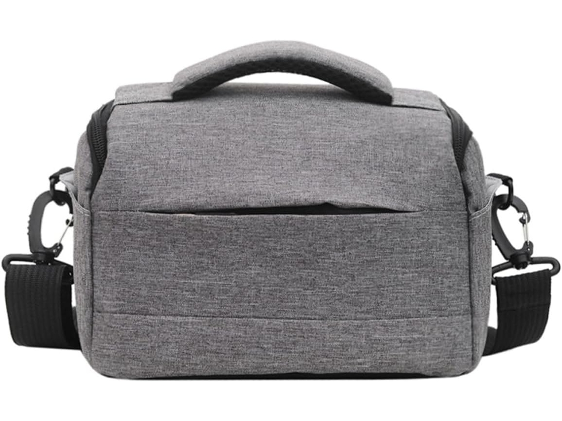 Bolsa De Ombro Ajustável Vosarea Para Câmera Digital Em Nylon Com Vários Bolsos E Compartimentos