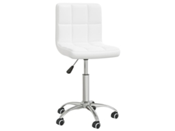Dining Chair, Dining Chairs Vidaxl Branco Couro Artificial (n/a)