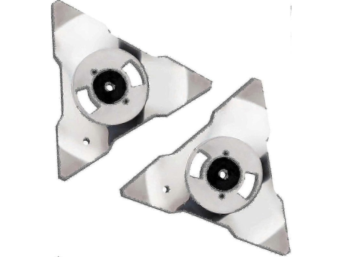 2026 lâminas de Reposição em Aço Inoxidável 2 pack para Robôs de Cortar Grama Robomow Rs Ts Ms Rc Tc Mc