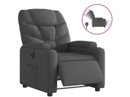 Electric Recliner Chair, Electric Recliner Chairs Vidaxl Preto Tecido