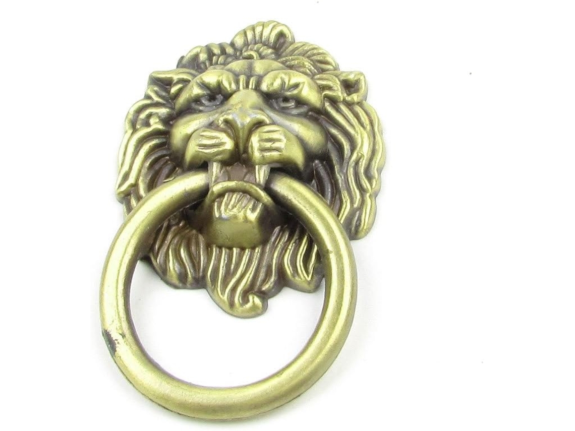 Puxadores E Fechaduras Para Portas Aexit Home Lion, Em Metal Bronze, Para Armários E Portas De Quarto