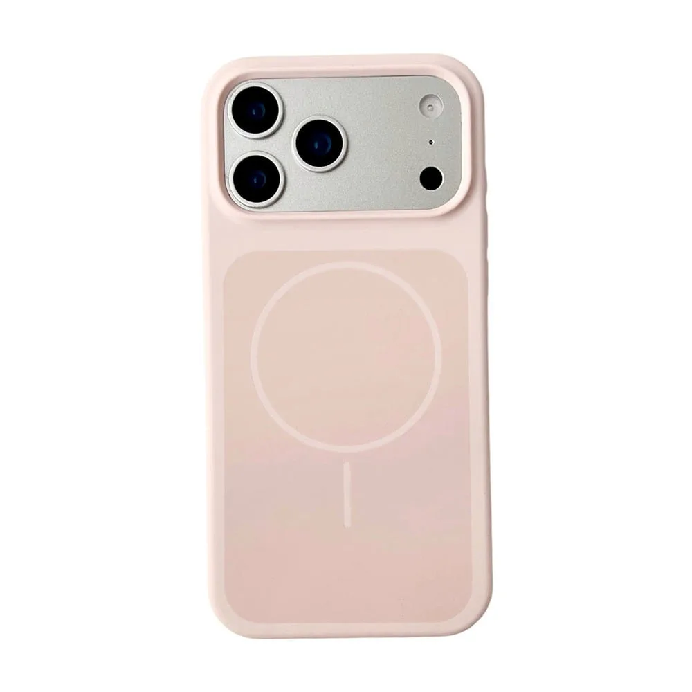 (rosa, Iphone 16 Pro) Capa Magsafe À Prova De Quedas Para Iphone, Capa De Silicone Líquido Com Toque Suave.