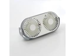 Ventilador RAMPOW de Mesa Recarregável + Luz Noturna 2000Mah