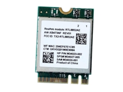 Lurelia Placa Wi-fi M.2 Ngff Rtl8852ae Wi-fi 6 2,4 Ghz Antena