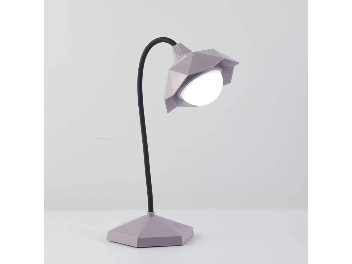 Luminária De Mesa Usb Dieffematictd Para Leitura, Com Controle Por Sensor De Toque, Recarregável, Luz Para Leitura E