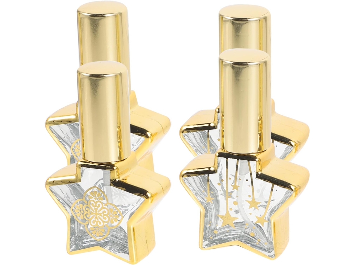 Frascos De Perfume De Vidro Com Spray, Fáceis De Usar E À Prova