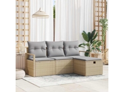 Vidaxl Conjunto De Sofás 4 Unid. 4-número De Lugares