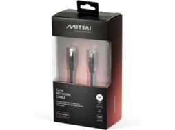 Cabo de Rede MITSAI (Outlet Caixa Aberta - RJ45 - 15m - Preto)