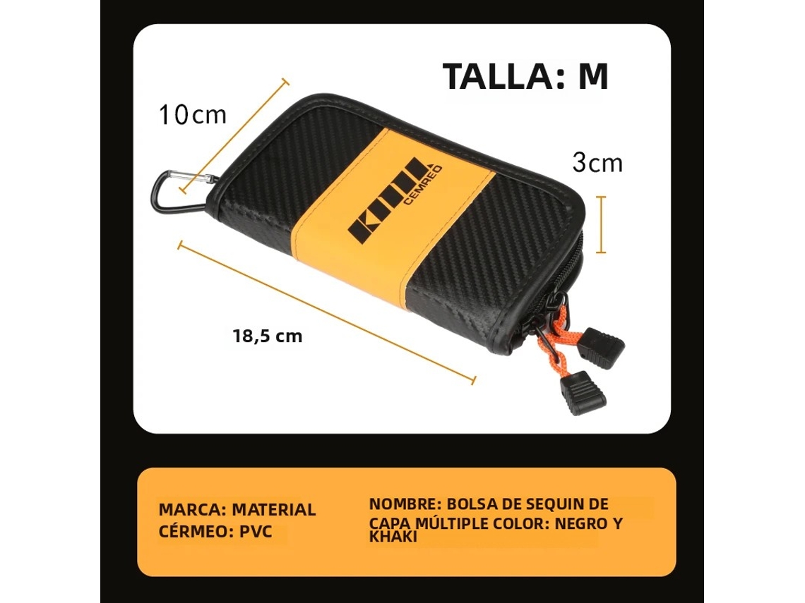 Bolsa de Pesca, Comporta Isca e Molinete, Bolsa Portátil MDUG (m)
