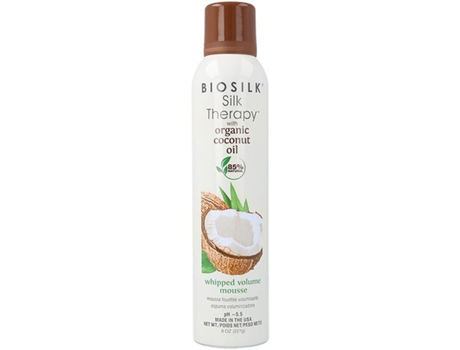 Espuma para Dar Volume  Biosilk Silk Therapy Coconut Oil (227 g)